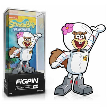 SpongeBob SquarePants Sandy Cheeks FiGPiN #469 | Classic Enamel Pin - BUCKET POPCORN